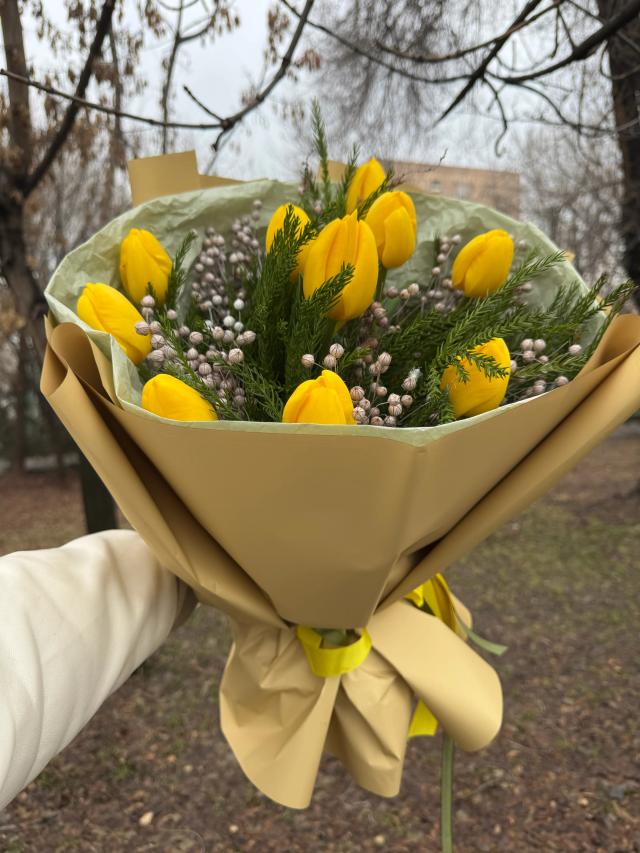 A bouquet of tulips | ծաղիկներ, ծաղկեպսակներ, բույսեր - առաքում Երևան