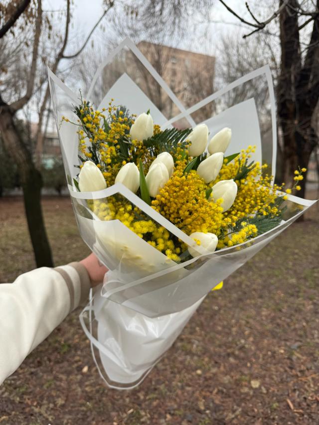 A bouquet of tulips | ծաղիկներ, ծաղկեպսակներ, բույսեր - առաքում Երևան