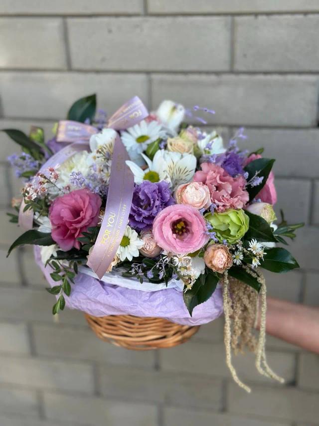 Creative basket | ծաղիկներ, ծաղկեպսակներ, բույսեր - առաքում Երևան