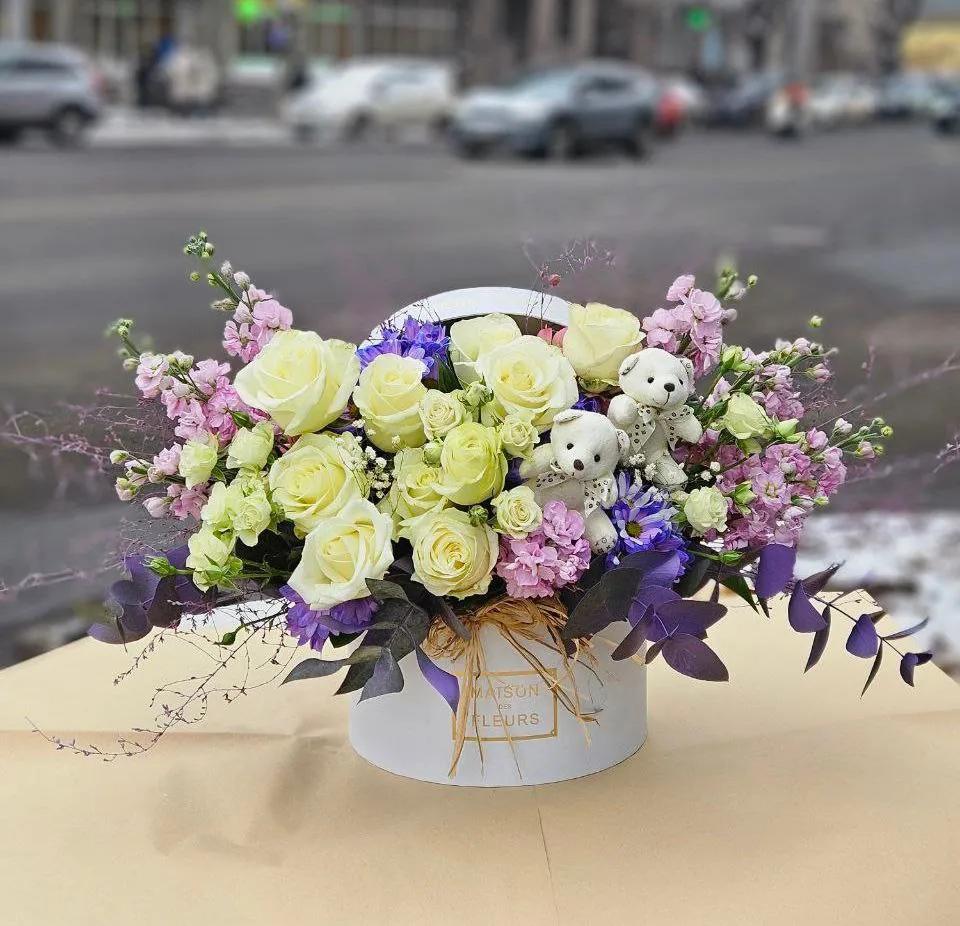 Creative box | ծաղիկներ, ծաղկեպսակներ, բույսեր Երևան