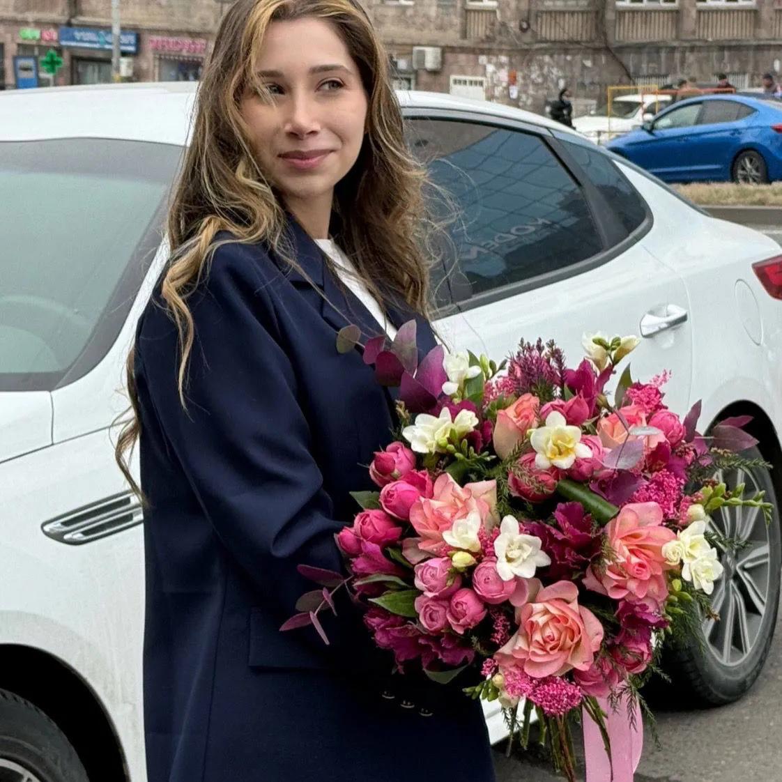 Креативный букет | ծաղիկներ, ծաղկեպսակներ, բույսեր Երևան